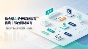微会话AI分析赋能教育咨询