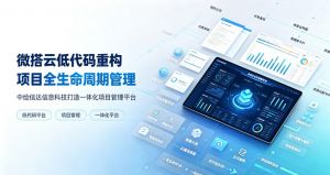 ​微搭云低代码重构项目全生命周期管