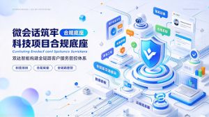 微会话筑牢科技项目合规底座   双